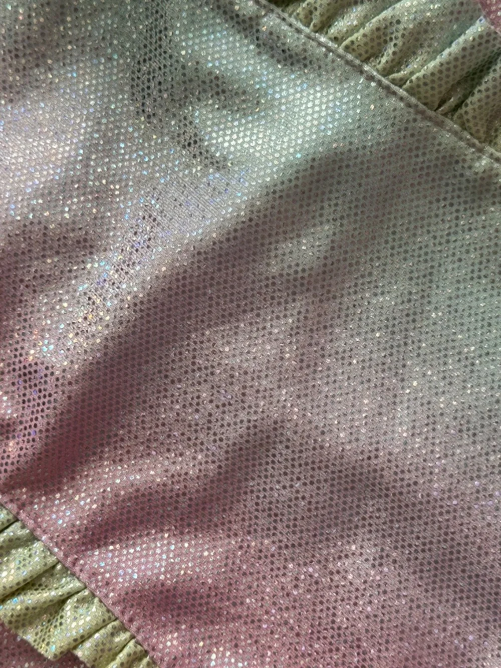 Pink Platinum’s Girls Ruffled Shimmer 3T Swimsuit